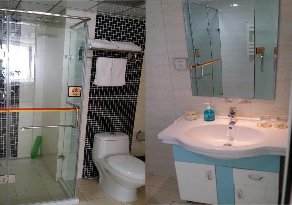 Super 8 Hotel Qingdao Railway Station Gui Zhou Road Eksteriør bilde
